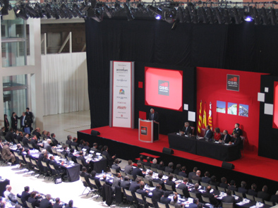 音響實績~西班牙-瓦倫西亞市大會 - 西班牙國王演講盛況